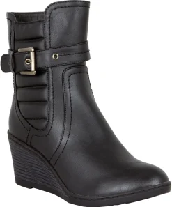 Stiefeletten schwarz Winterstiefel von LOVENESS