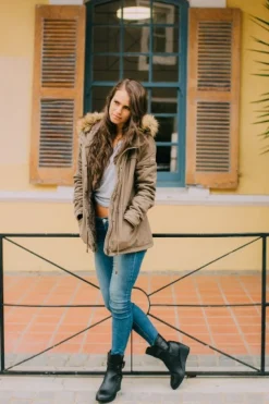 Stiefeletten schwarz Winterstiefel von LOVENESS