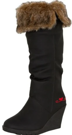 Stiefeletten schwarz Winterstiefel von LOVENESS
