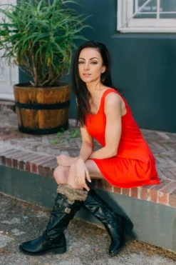 Stiefeletten schwarz Winterstiefel von LOVENESS