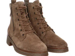 Winterstiefel taupe 0074-8037-004/Schnürstiefelett